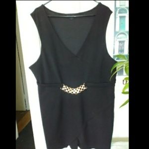 Rouge Collection Sleeveless Romper